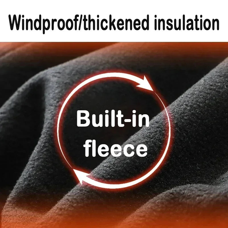 Winter Pants Men Outdoor Windproof Waterproof Thick Tactical Trousers Softshell Fleece Hunting Warm Multi-pocket Work Camo 4XL