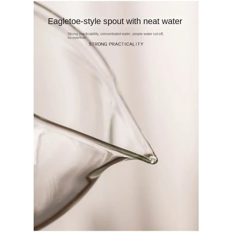 Glass Automatic Tea Set  Lazy Tea Maker High End Magnetic Suction Teapot