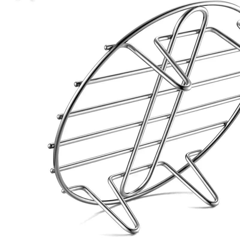 Stainless Steel Cookware Steamer Rack Cooking Baking Pot Stand Airfryer Grill Food Accessories Kitchen Steaming Racks