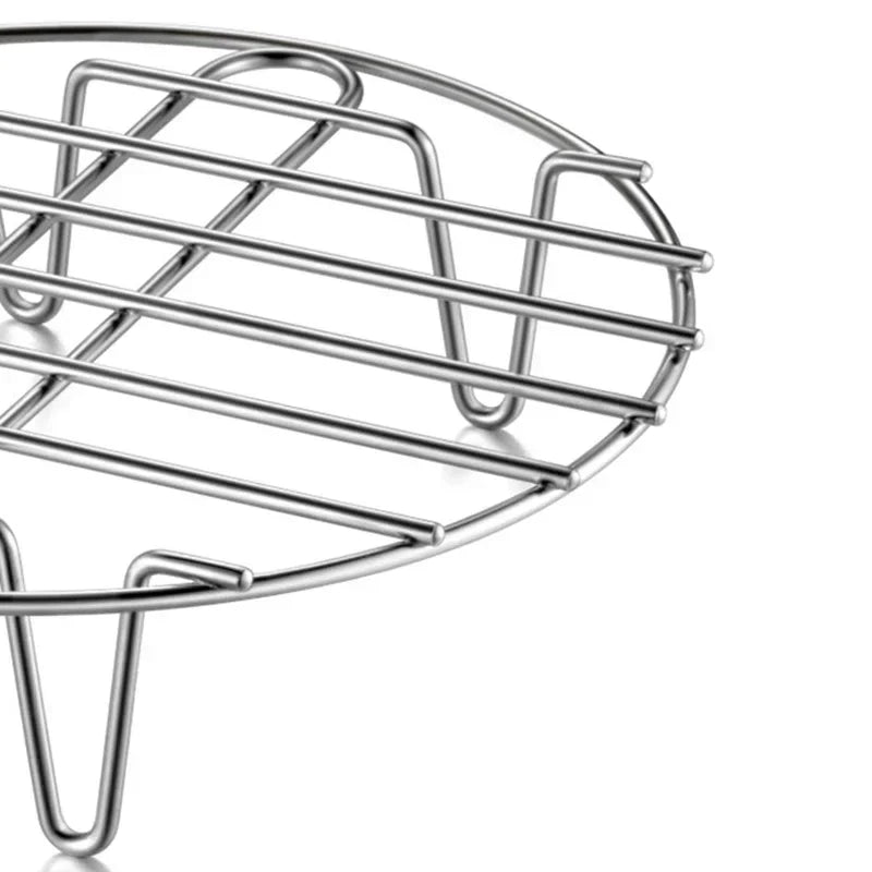 Stainless Steel Cookware Steamer Rack Cooking Baking Pot Stand Airfryer Grill Food Accessories Kitchen Steaming Racks