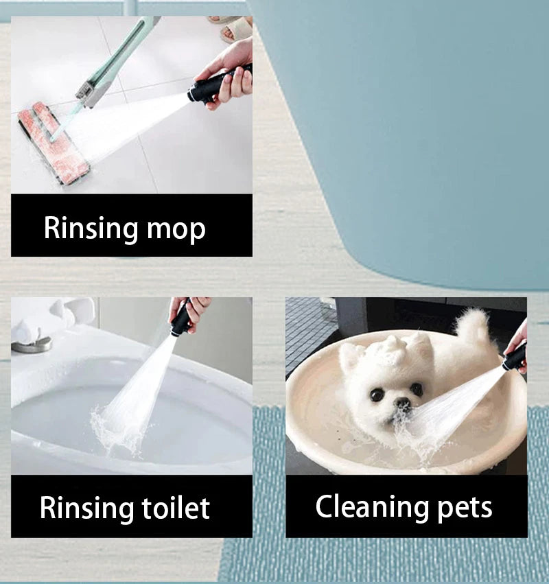 Xiaomi Water Temperature Digital Display Shower Head Turbo High pressure shower head  set household 5-Mode Bathroom Accessories