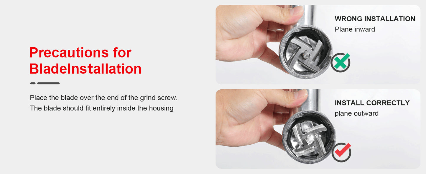 Metal Food Grinder Attachments for all KitchenAid chef and Cuisinart Stand Mixers SM-50 Series. Meat Grinders, Sausage Stuff