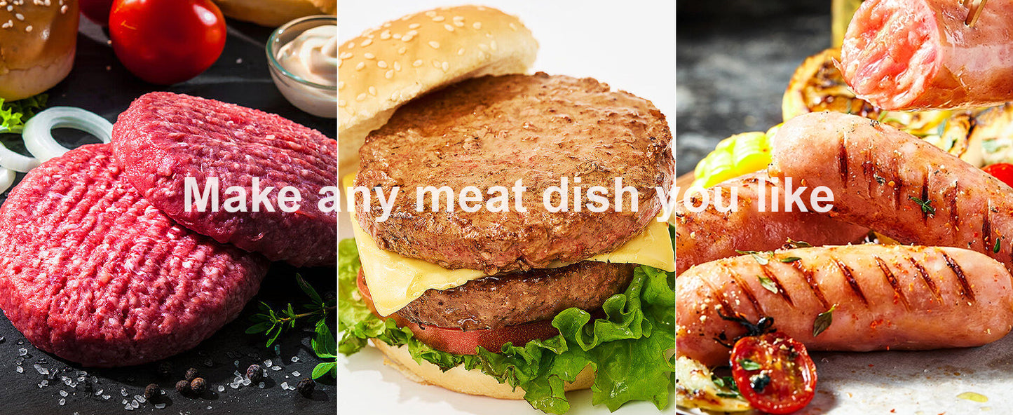 Metal Food Grinder Attachments for all KitchenAid chef and Cuisinart Stand Mixers SM-50 Series. Meat Grinders, Sausage Stuff